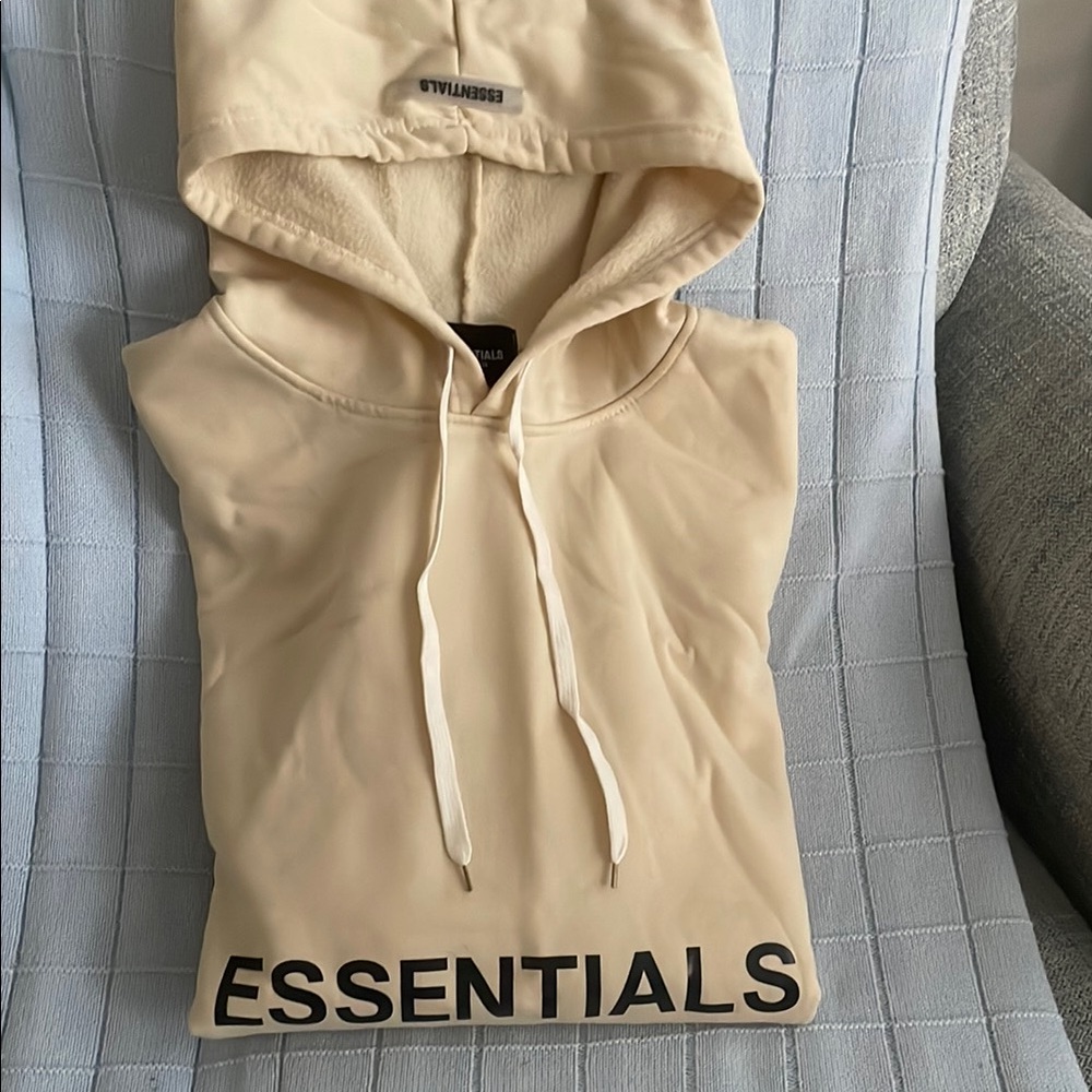 Essentials Cream Women’s Hoodie
